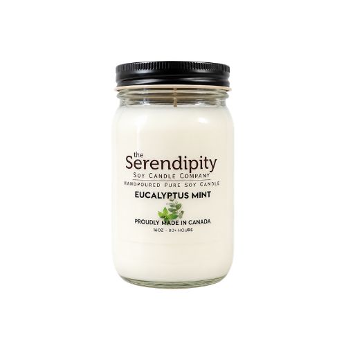 Scented Candle ~ Eucalyptus Mint