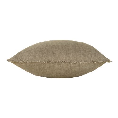 24X24 Lina Linen Pillow - Almond