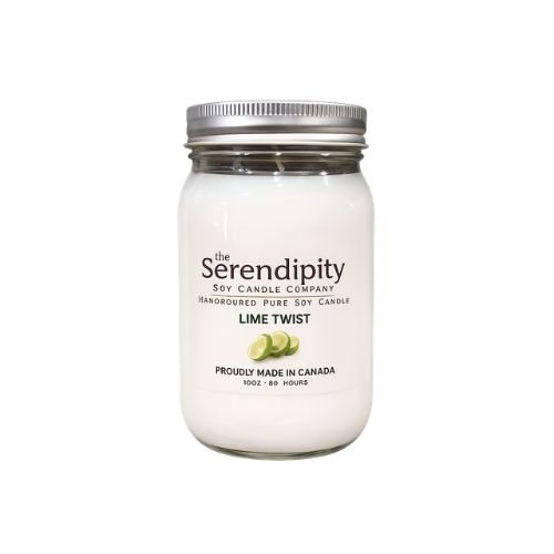 16oz Scented Candle ~ Lime Twist