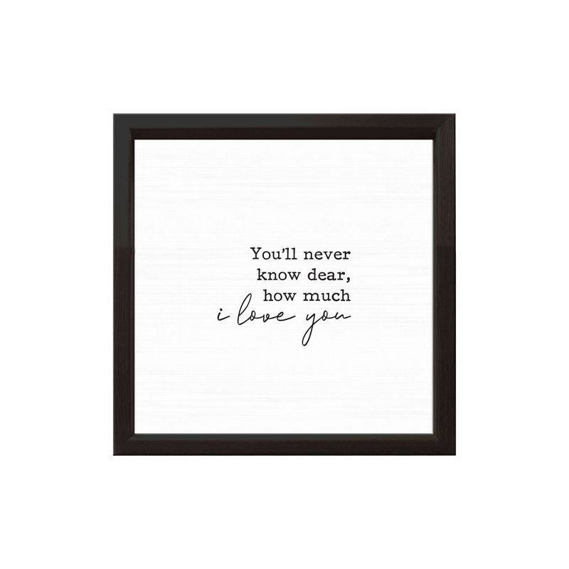 Wood Sign - You'll Never Know