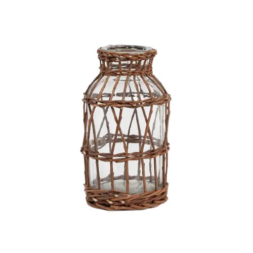 Willow Wrapped Vase - Medium