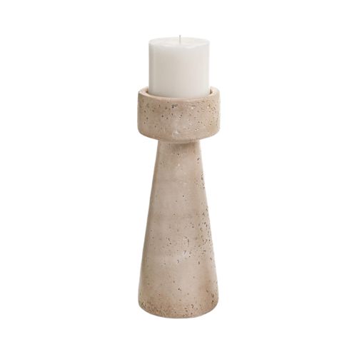 Cement Candle Holder - Large