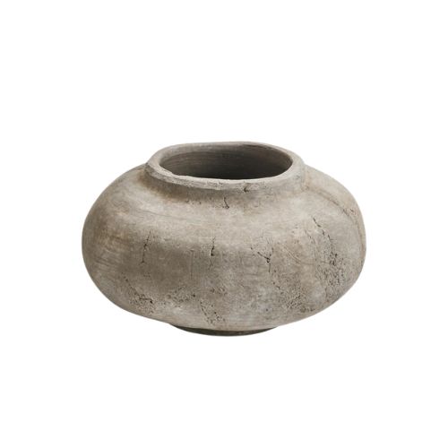 Oval Terracotta Vase
