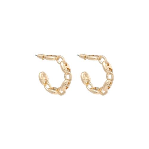 Gold Chain Earring - 33mm