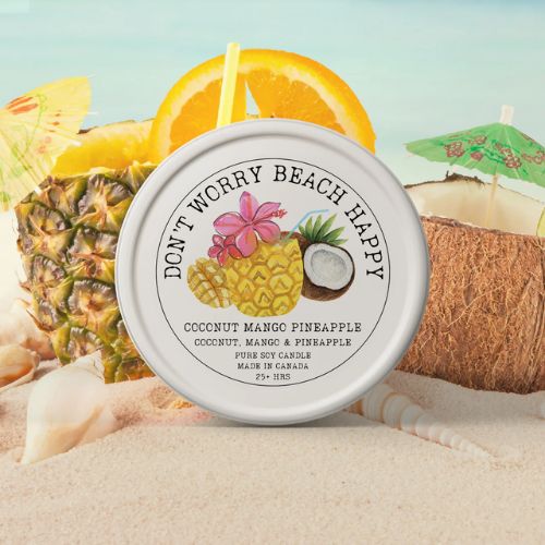 4oz Scented Candle ~ Don't Worry