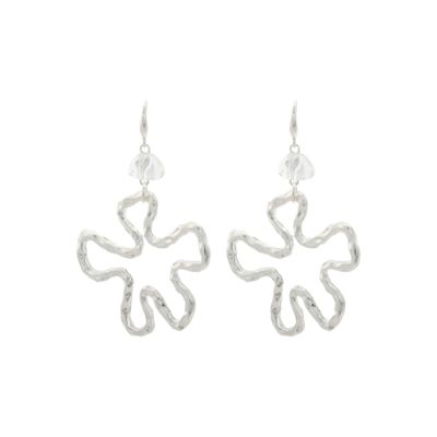 Sky Flower Earring - Silver