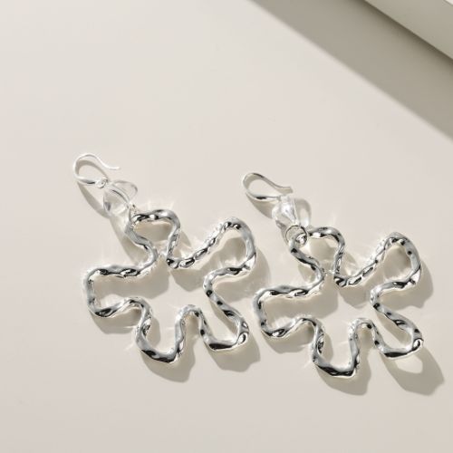 Sky Flower Earring - Silver