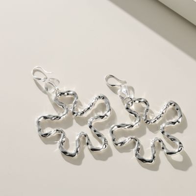 Sky Flower Earring - Silver