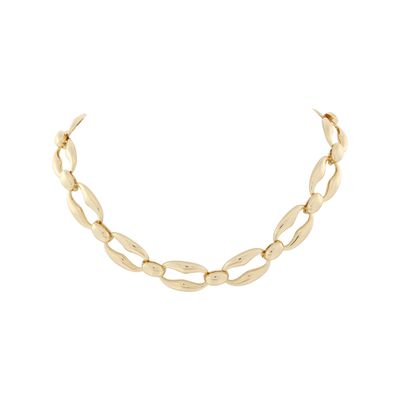 Oval Link Chain - Gold