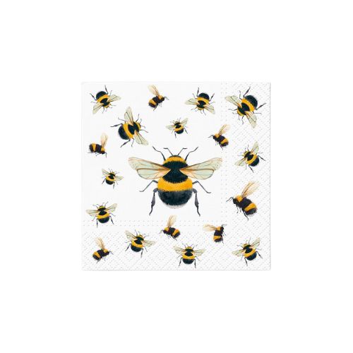 Cocktail Napkins - Dancing Bees