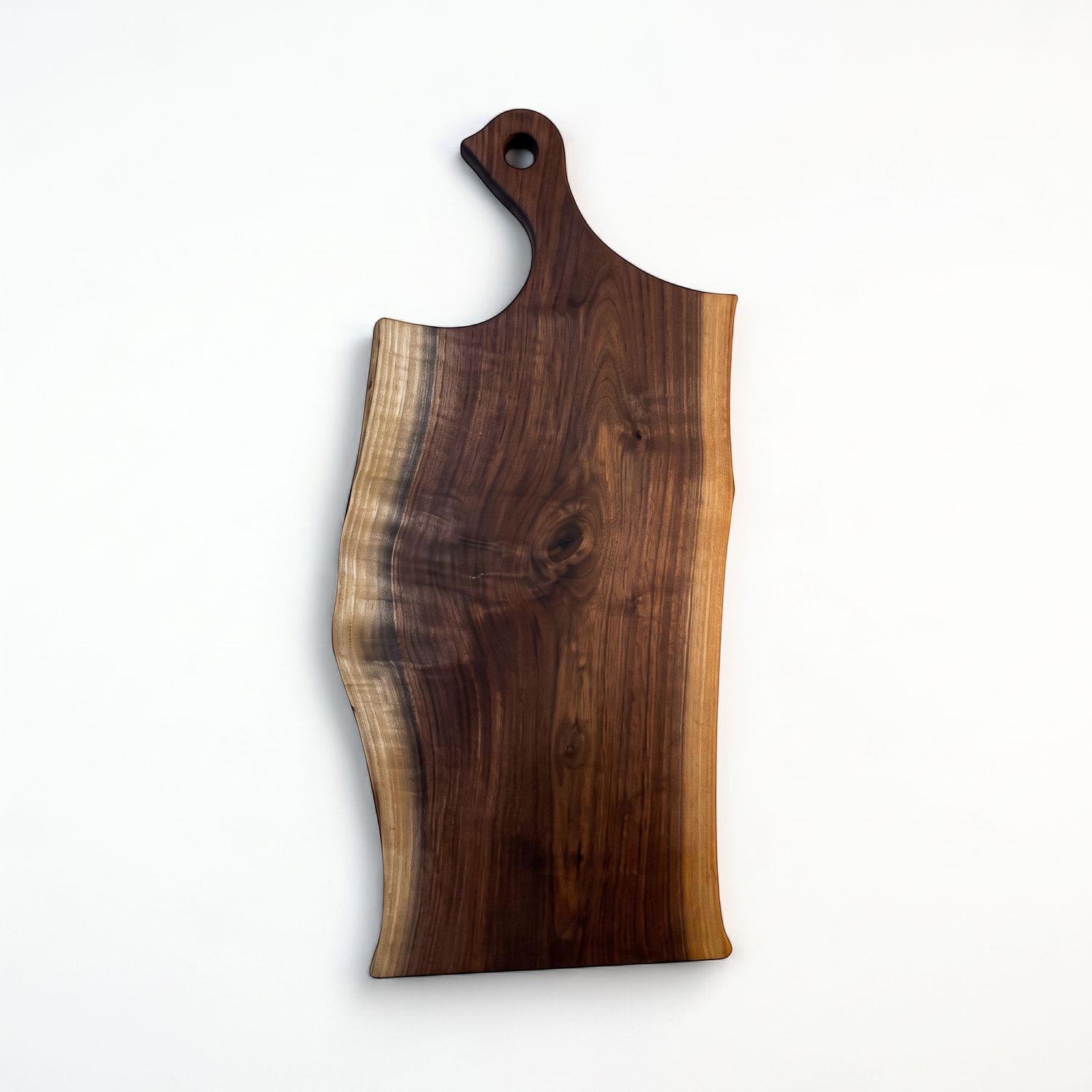Handmade Charcuterie Board - Angled Handle