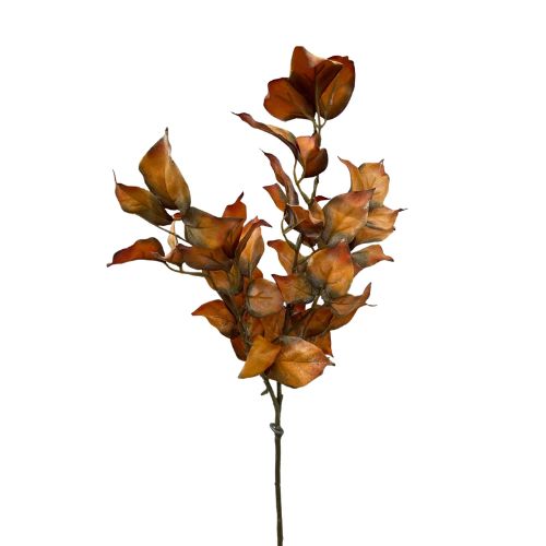 Dried Leaf Spray - Orange