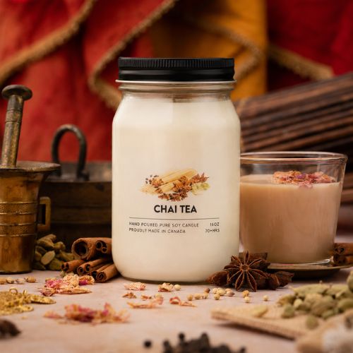 16oz Scented Candle ~ Chai Tea