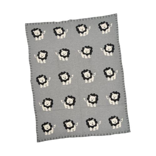 Logan Lion Baby Blanket