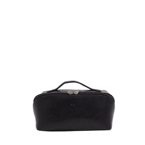 Ginette Travel Toiletry Case, Colour: Black