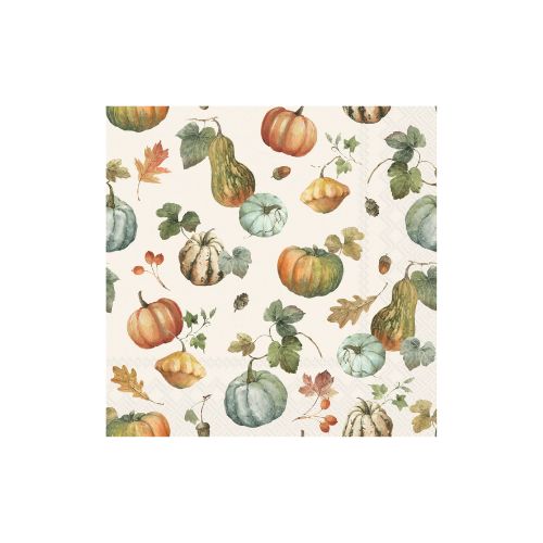 Lunch Napkin - Gourds &amp; Pumpkins