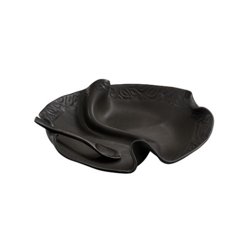 2-Sided Condiment Set, Colour: Ebony