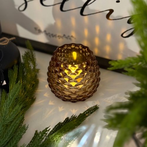Pinecone Tealight Holder - S