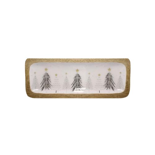 Scandi Trees Plate