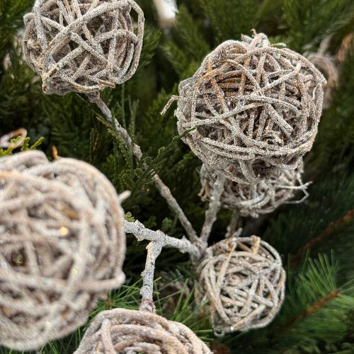 Frosted Twig Ball Spray