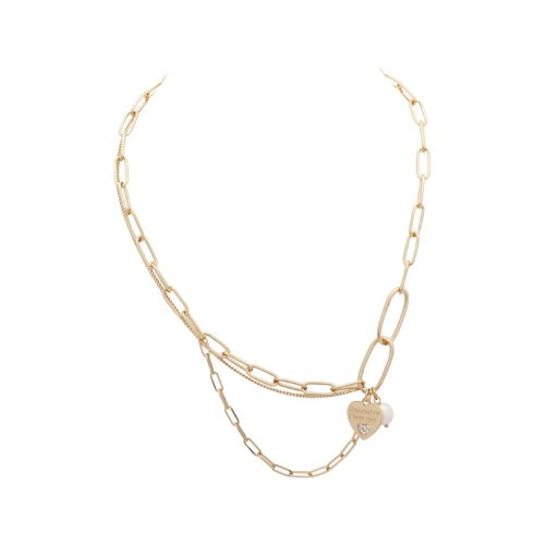 Gold Necklace - Remember I love you