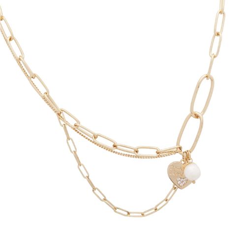 Gold Necklace - Remember I love you