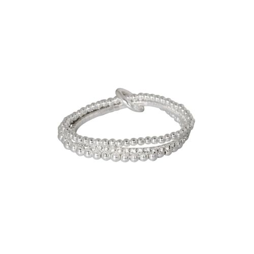 Silver Ball Stretch Bracelets