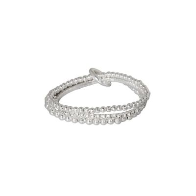 Silver Ball Stretch Bracelets