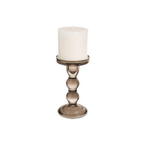Glass Bubble Candle Holder - Large