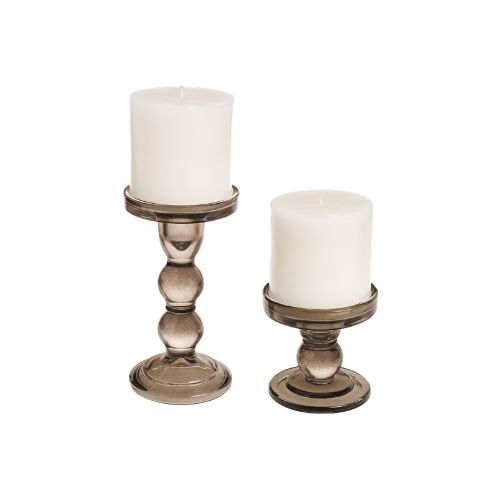 Glass Bubble Candle Holder - Small