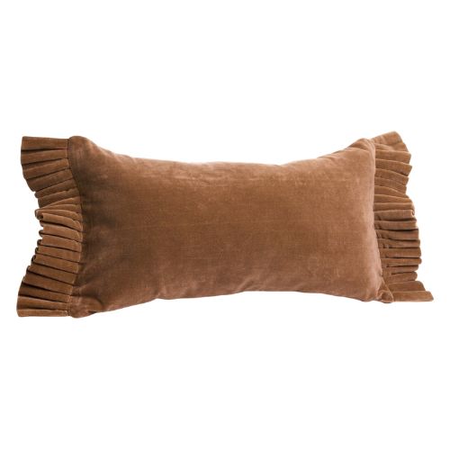 12x22 Velvet Cushion - Woodsmoke