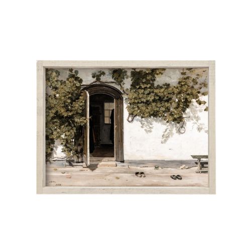 8.5x7" European Inn Painting
