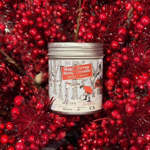 Scented Candle Tin ~ Maple Syrup