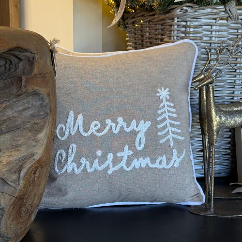 17X17 Merry Christmas Cushion
