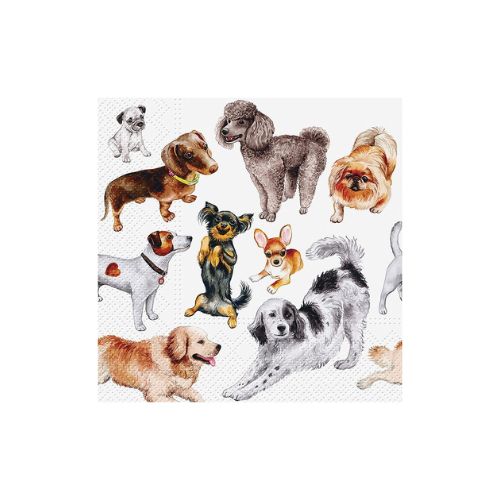 Lunch Napkin - Dogs Happiness