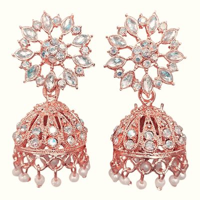 Earrings Crystal Rose