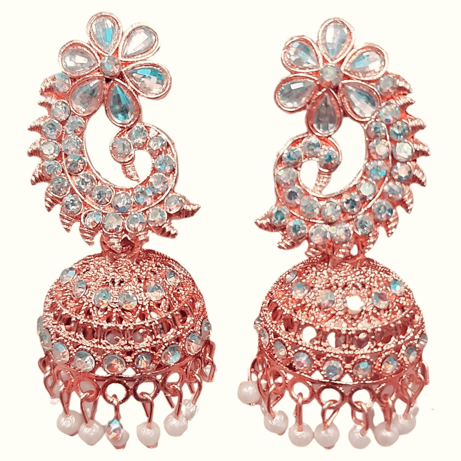 Earrings Rose Glow