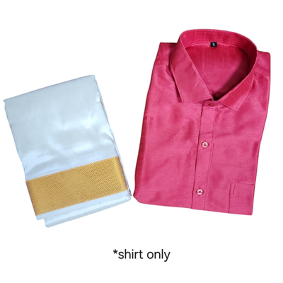 MEN FULL SLEEVE CTN – PINK/CORAL