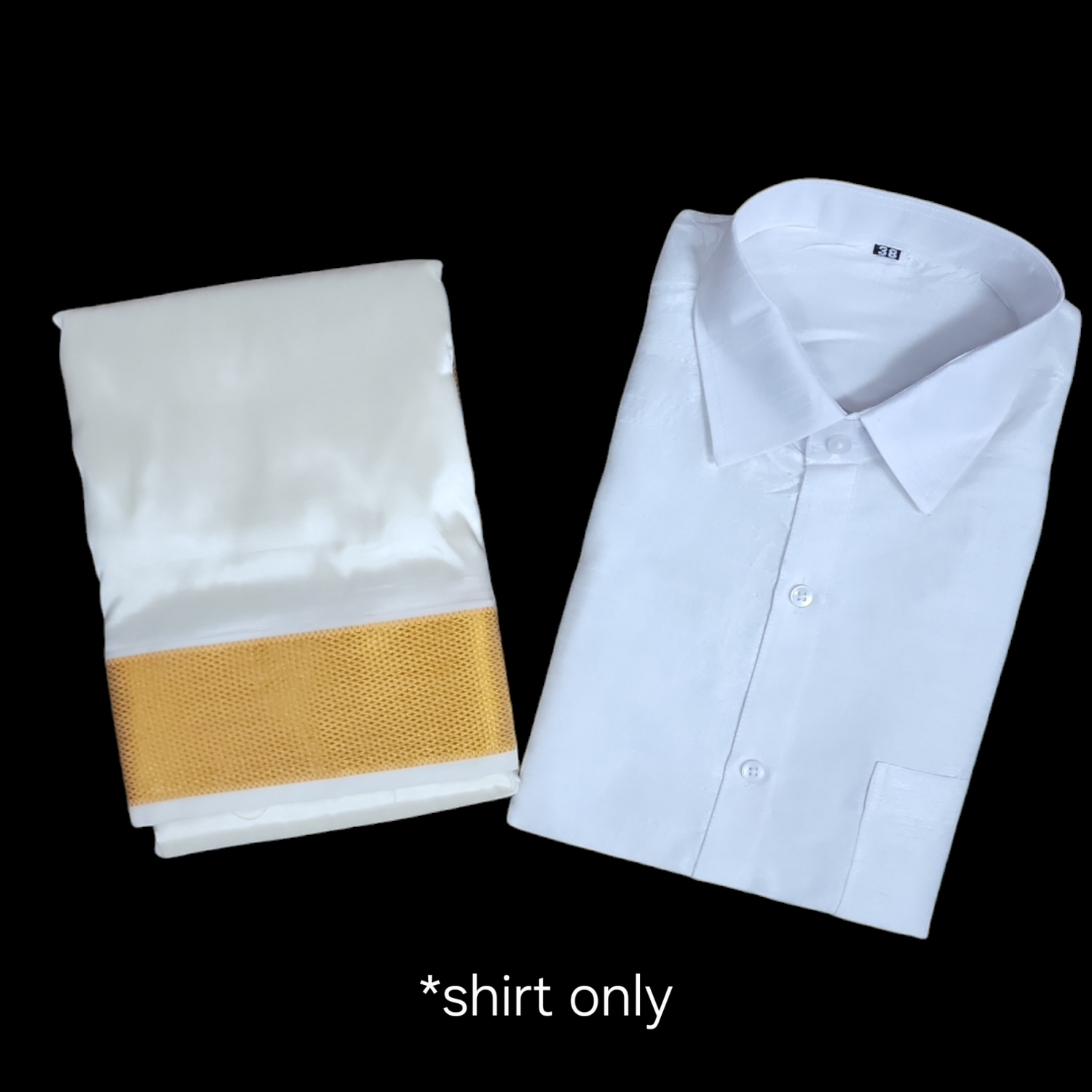 MEN FULL SLEEVE CTN – WHITE PURE