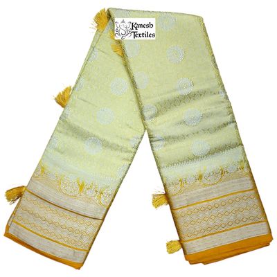 Cotton Silk Banarasi Ranima - 1 YELLOW/ORANGE