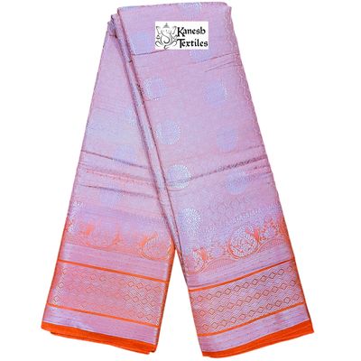 Cotton Silk Banarasi Ranima - 1 PEACH/ORANGE