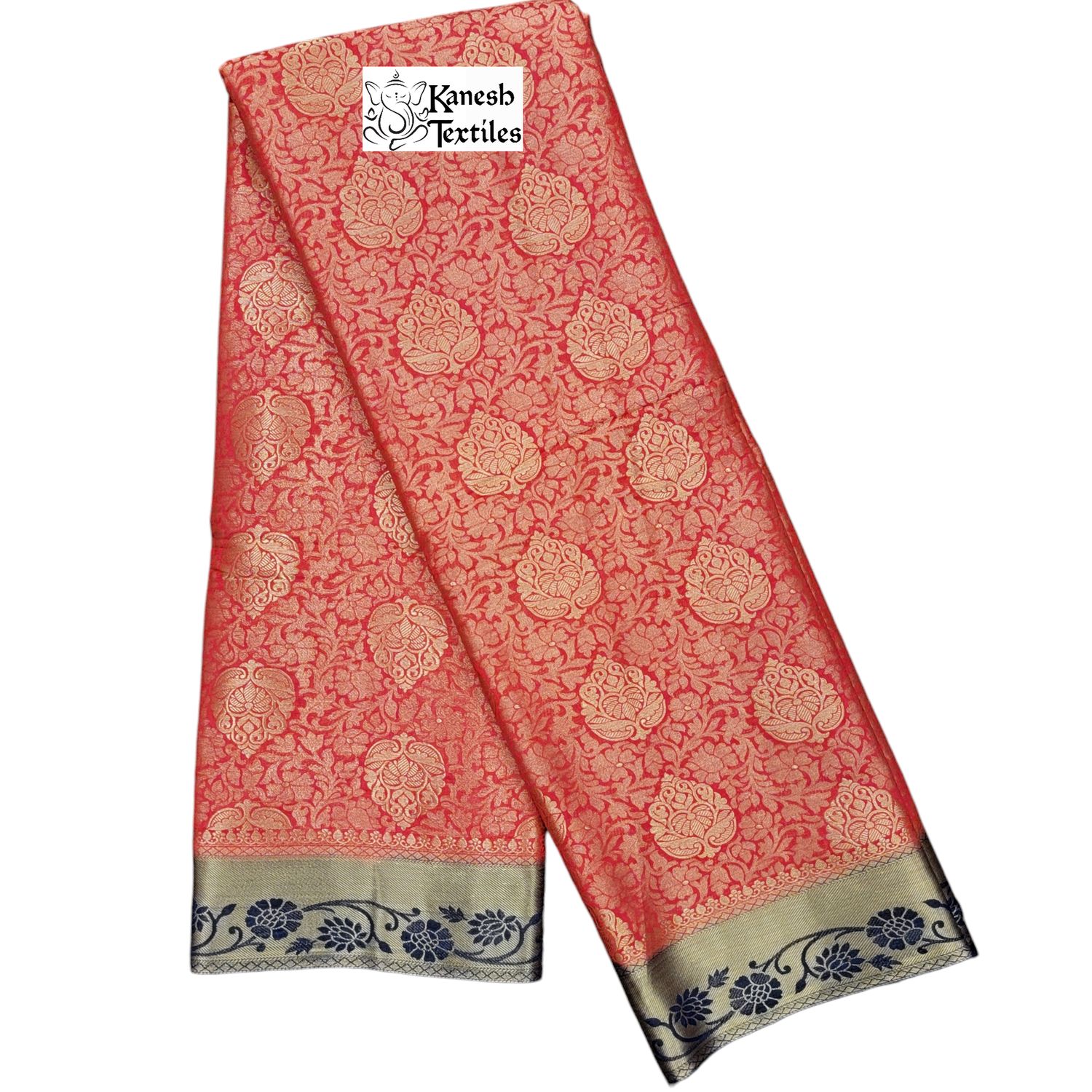 Cotton Silk Banarasi Ranima - 4 RED/BLACK