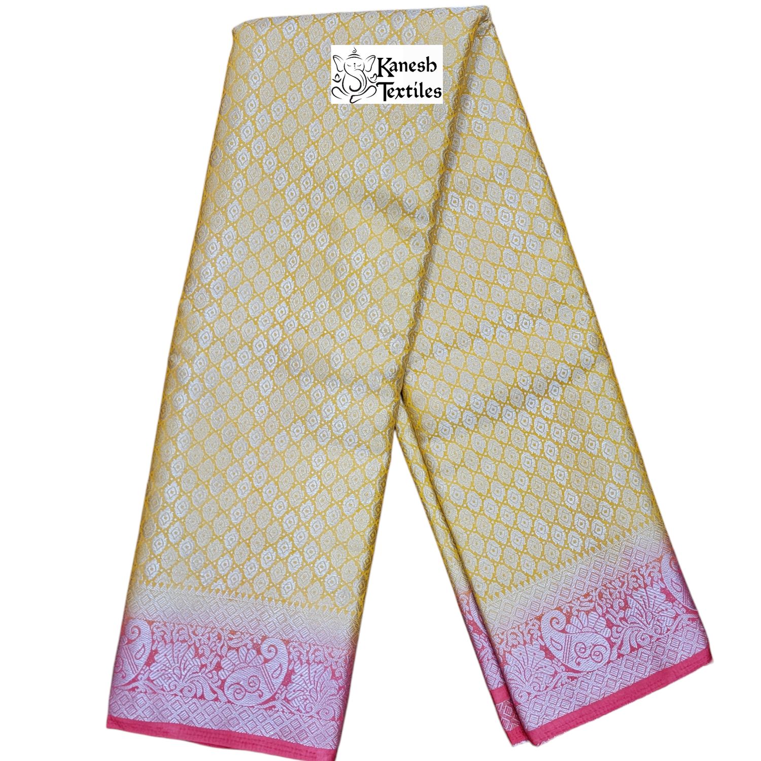 Cotton Silk Banarasi Ranima - 8 YELLOW/CORAL
