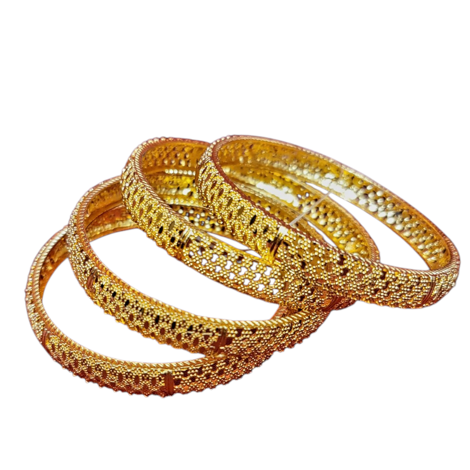 GOLD PLATED BANGLES - 539