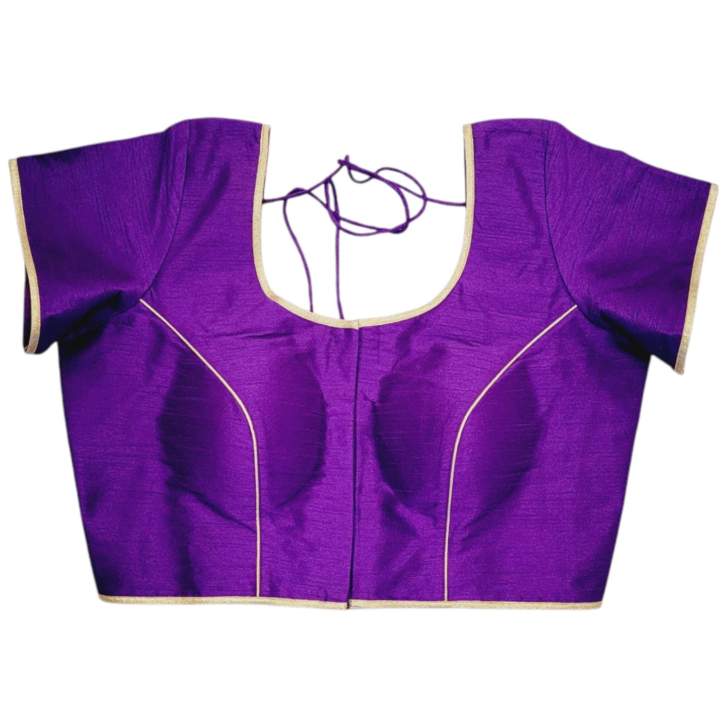 Alina Readymade Blouse - PURPLE