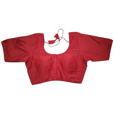 Malar Readymade Blouse - RED