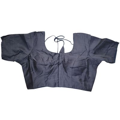 Malar Readymade Blouse - SILVER
