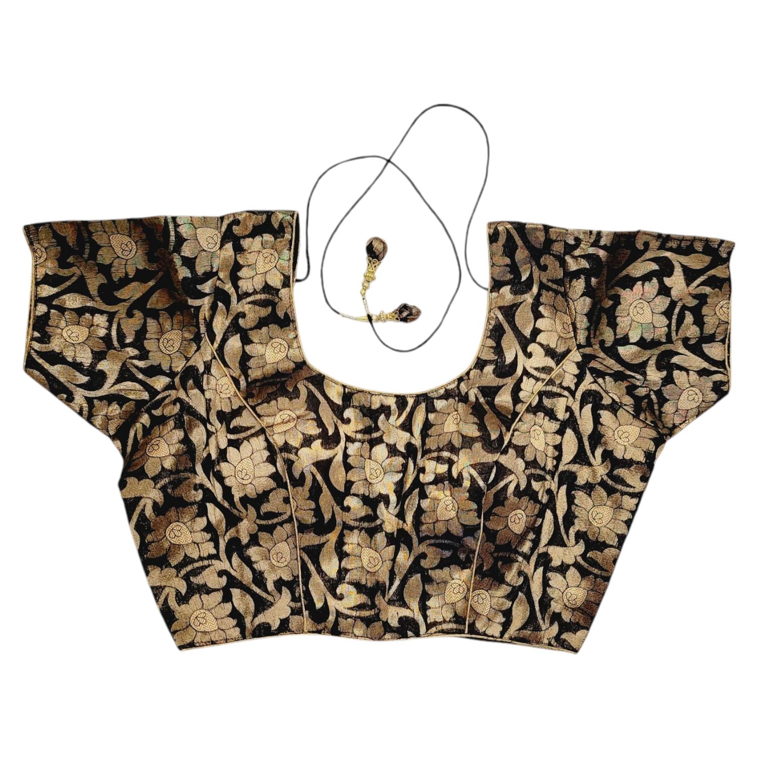 Designer Readymade Blouse AE - BLACK 7