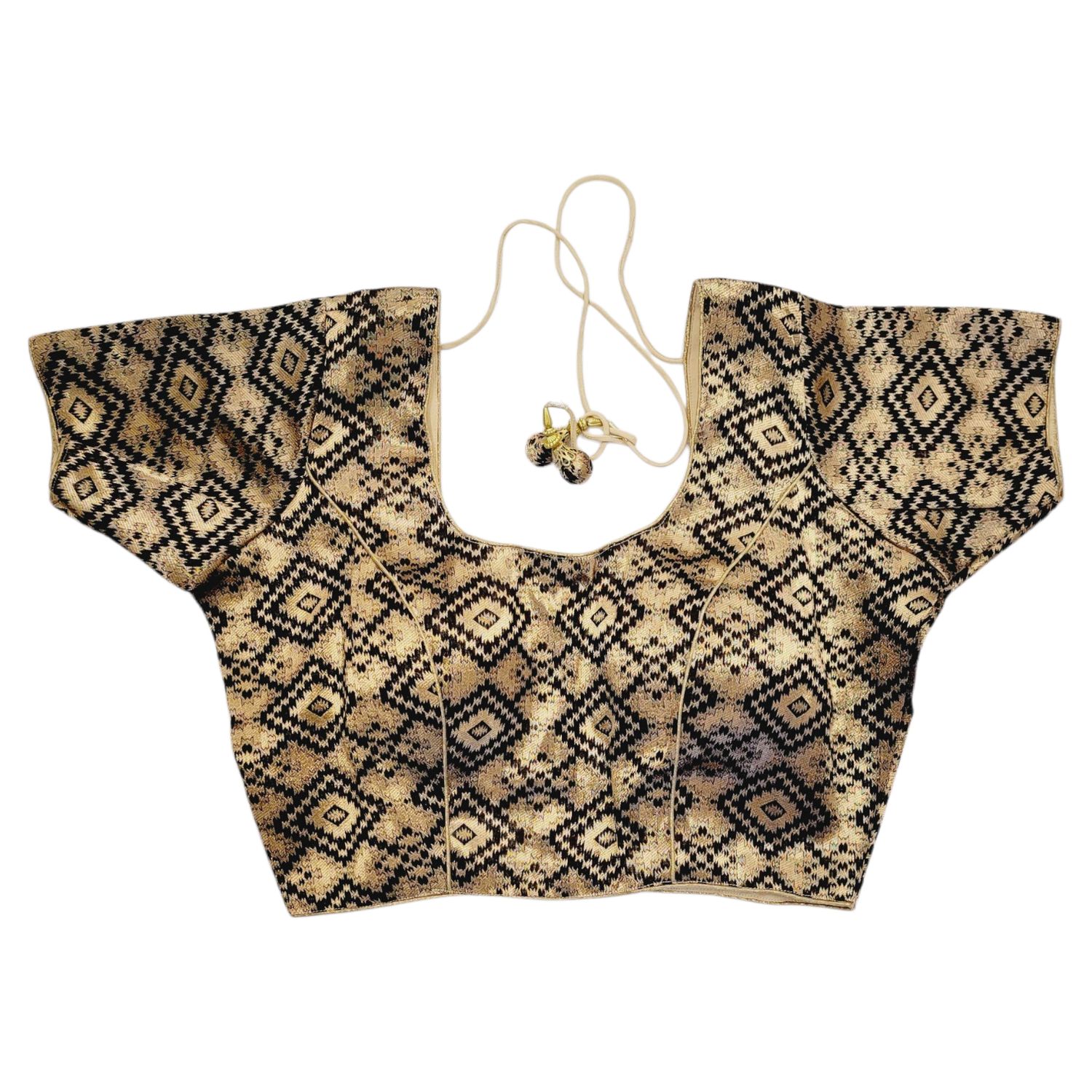 Designer Readymade Blouse AE - BLACK 8