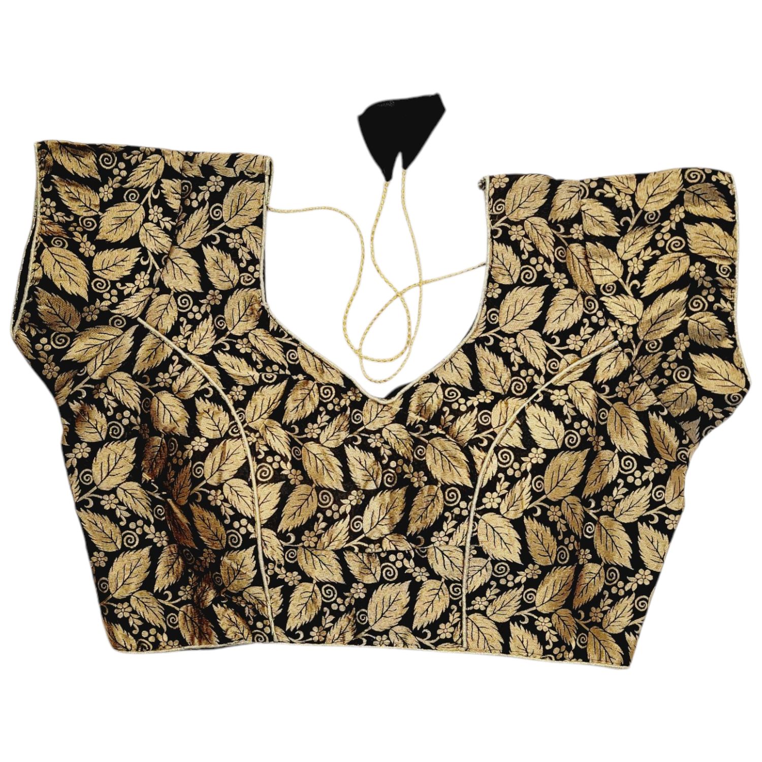 Designer Readymade Blouse AE - BLACK 9